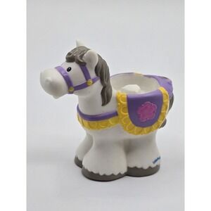 Fisher Price Little People Princess Castle Horse For Palace Kingdom Queen Rare!